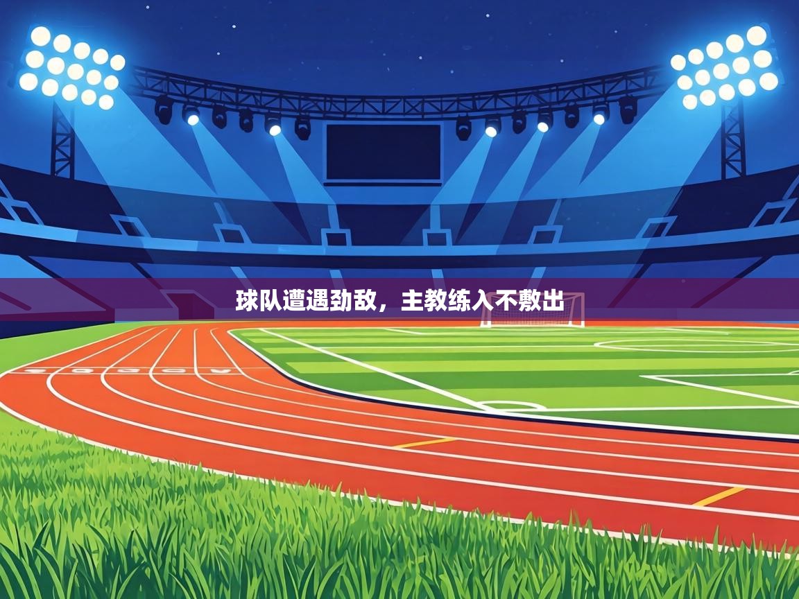 球队遭遇劲敌，主教练入不敷出  第1张